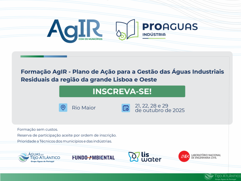 Formação AgIR ProAguas Indústrias em Rio Maior