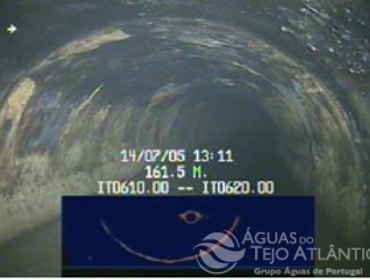 Inspeção e Avaliação das Condições Estruturais e de Funcionamento do Intercetor Geral da Costa do Estoril adjudicada por 1,1M€