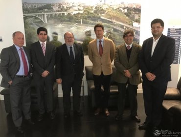 Ministro Brasileiro do Meio Ambiente na Tejo Atlântico