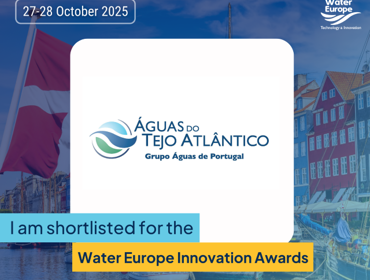 “Building a Water Smart Society - Alenquer Territory” na shortlist da Water Innovation Europe 2025